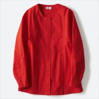 W Uノーカラーシャツ（L）+E（2,990円）