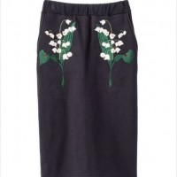 ミュベール10周年記念の「MUGUET～スズラン」をモチーフにしたカプセルコレクション SKIRT（3万2,000円）