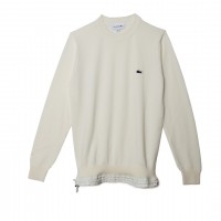 Long Sleeved pullover ホワイト（3万8,000円）