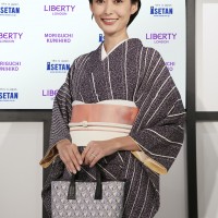 「LIBERTY LONDON × MORIGUCHI KUNIHIKO」オープニングセレモニーの様子