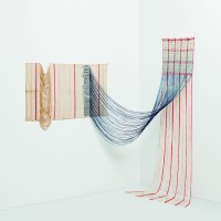 Heidi Friesen, Canadá ‘NeoFolk’, seda de lino, cáñamo y algodón, 250 x 200 cm. 2016