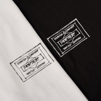 “James Jarvis × PORTER”「ORIGINAL T-SHIRT」BLACK/WHITE、サイズ S/M/L/XL（各6,000円）