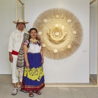 アステサニアス・パニクア、メキシコ 『Tata Curiata』2016年 小麦繊維