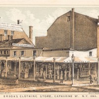 1845年NYのブルックスブラザーズ本店