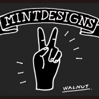 「ワッペン（アイロン接着）小『MINTDESIGNS』」（900円）