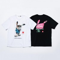 UNDERCOVER x SKOLOCT「半袖Tシャツ/White, Black」（1万8,000円）