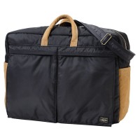 Timberland×PORTER「2WAY BOSTON BAG（BLACK）」（4万6,000円）