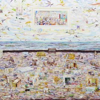 James Ensor's Studio 2015 oil on canvas 181.8 × 227.3 cm