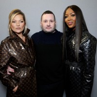 ケイト・モス（Kate Moss）、キム・ジョーンズ（Kim Jones）、ナオミ・キャンベル（Naomi Campbell）