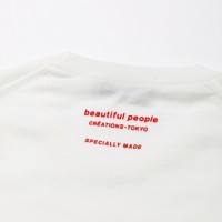 「JOHN SMEDLEY×bp back ptニット」エクリュ（4万6,000円）