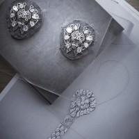 Work on the pieces from the L'ESPRIT DU LION High Jewelry collection in the CHANEL workshop, 18 Place Vendôme, Paris -