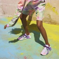 「adidas Originals = Pharrell Williams Hu Holi Powder Dye」