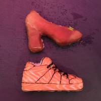 ユジャ・フー（Yujia-Hu）の「シューシ（shoe+寿司）」（正確には「オニギリアート」という名称）