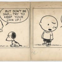 「ピーナッツ」原画 1950年11月25日