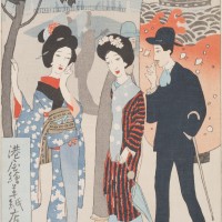 《港屋絵草紙店》大正3（1914）年 千代田区教育委員会蔵