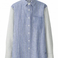 「UNIQLO and JW ANDERSON リネンコットンシャツ(長袖)」3,990円