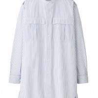 「UNIQLO and JW ANDERSON スタンドカラーロングシャツ(長袖)」3,990円