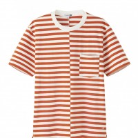 「UNIQLO and JW ANDERSON ボーダーT(半袖)」1,500円