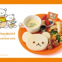 J.S. パンケーキカフェと『しろくまちゃんのほっとけーき』 のコラボキッズメニューが登場