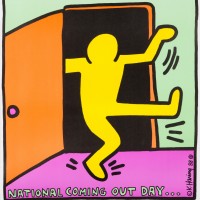 ポスター「National Coming Out Day…」1988