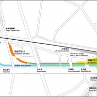 渋谷ストリーム位置図