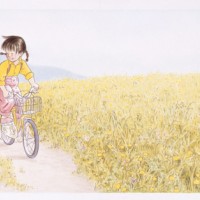 『とんことり』（1986年） 筒井頼子・作、林明子・絵、福音館書店刊、原画は宮城県美術館蔵