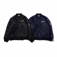 「CHAMPION x ATMOS LAB SATIN BASEBALL JACKET」（1万7,000円）