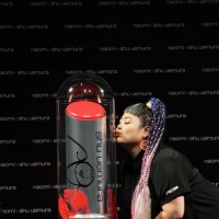 naomi x shu uemura 限定リップコレクション発売記念イベントでの渡辺直美さん