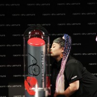 naomi x shu uemura 限定リップコレクション発売記念イベントでの渡辺直美さん