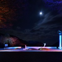 高橋匡太 《Glow with Night Garden Project in Hakone》 2017 年