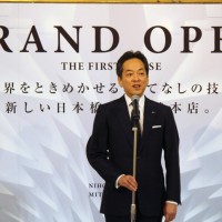 三越伊勢丹ホールディングスの杉江俊彦社長