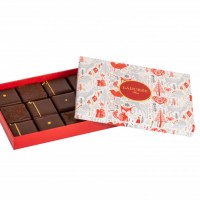チョコレートギフトボックス“コフレ・スカンジナビアン”（12個入 4,200円）