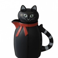 「リサ・ラーソンのクリスマス」 / リサ・ラーソン 新作「Cat ティーポット（くろねこのPia）」（税込5,400円）