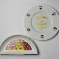 The Sun（半月プレート）、New Year Plate 2019 各1万円