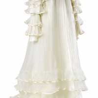 《エミーリエ・フレーゲのドレス》（複製、1909 年製作のドレスに基づく）コットンジャージー、シルクタフタ、オーガンザ 前丈：150cm、後丈：170cm、袖丈：63cm ウィーン・ミュージアム蔵 ©Wien Museum / Foto Peter Kainz