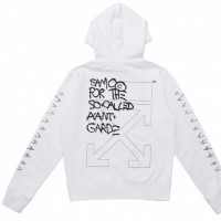 AVANTGARDE HOODIE WHITE（7万5,000円）