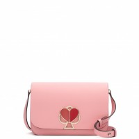 nicola twistlock medium flap shoulder in rococo pink（6万円）