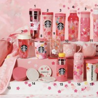 スタバから満開の桜を表現した日本限定ドリンク「さくらフルミルクラテ」、「さくらフルフラペチーノ®」や限定タンブラー＆マグカップなどが登場