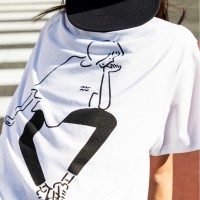 YUNAGABA TEE（4,000円）、YUNAGABA CAP（4,200円）