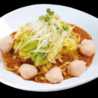 「海老と春キャベツのXO醤麺」（900円）