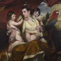 ジョシュア・レノルズ 《コーバーン卿夫人と3人の息子》 1773年 油彩・カンヴァス 141.5×113cm ©The National Gallery, London. Bequeathed by Alfred Beit, 1906