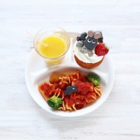 「レオ・レオニカフェのキッズプレート」1,000円（ドリンクセット価格）