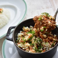 湘南ポークとズワイガニのキーマカレー