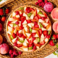 「桃と夏の果実のタルト」※7月21日〜31日までの販売