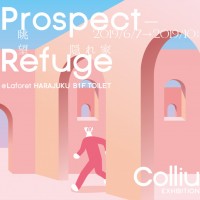 ラフォーレ原宿のトイレにコリュ（Colliu）の作品が登場