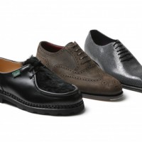 左から「Paraboot」（6万8,000円）、「STEFANO BEMER」（23万円）、「GAZIANO&GIRLING」（35万円）