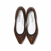 「Mathilde Hair Calf Dalmatian Print」Mocha（1万5,800円）