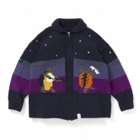 ディセンダント（DESCENDANT）×グレイトフルデッド（GRATEFUL DEAD）「FESTIVAL COWICHAN KNIT」（4万8,000円）※伊勢丹新宿店先行10月22日発売