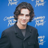 Actor Timothee Chalamet attends 'Chiamami Col Tuo Nome (Call Me By Your Name)' photocall at De Russie Hotel on January 24, 2018 in Rome, Italy.