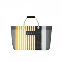 「STRIPE BAG MINI マルチグレー」（1万6,000円）